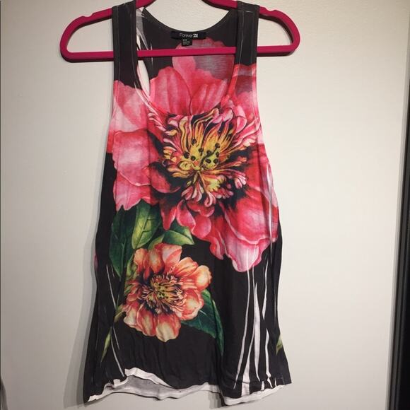 Forever 21: Bold Floral Dress - Picture 1 of 4